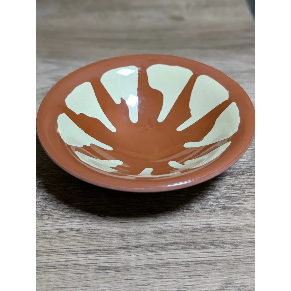 Mezze & Appetizer‎ Melamine Bowls Set of 5 Abstract Brown Cream Saudi Arabia